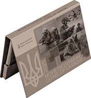 Набір "Монети України 2025" у сувенірному пакованні (аверс)